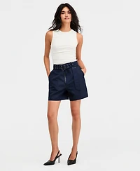 Bar Iii Women's Sleeveless Ruched Top, Macy's Exclusive