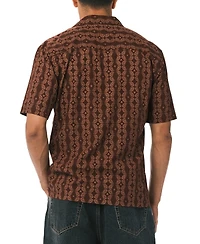 Buffalo David Bitton Men's Sandro Printed Short-Sleeve Camp Shirt