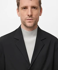 Mango Men's Straight-Fit Suit Jacket