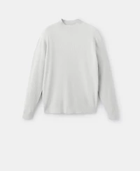 Mango Men's Ribbed Turtleneck Sweater