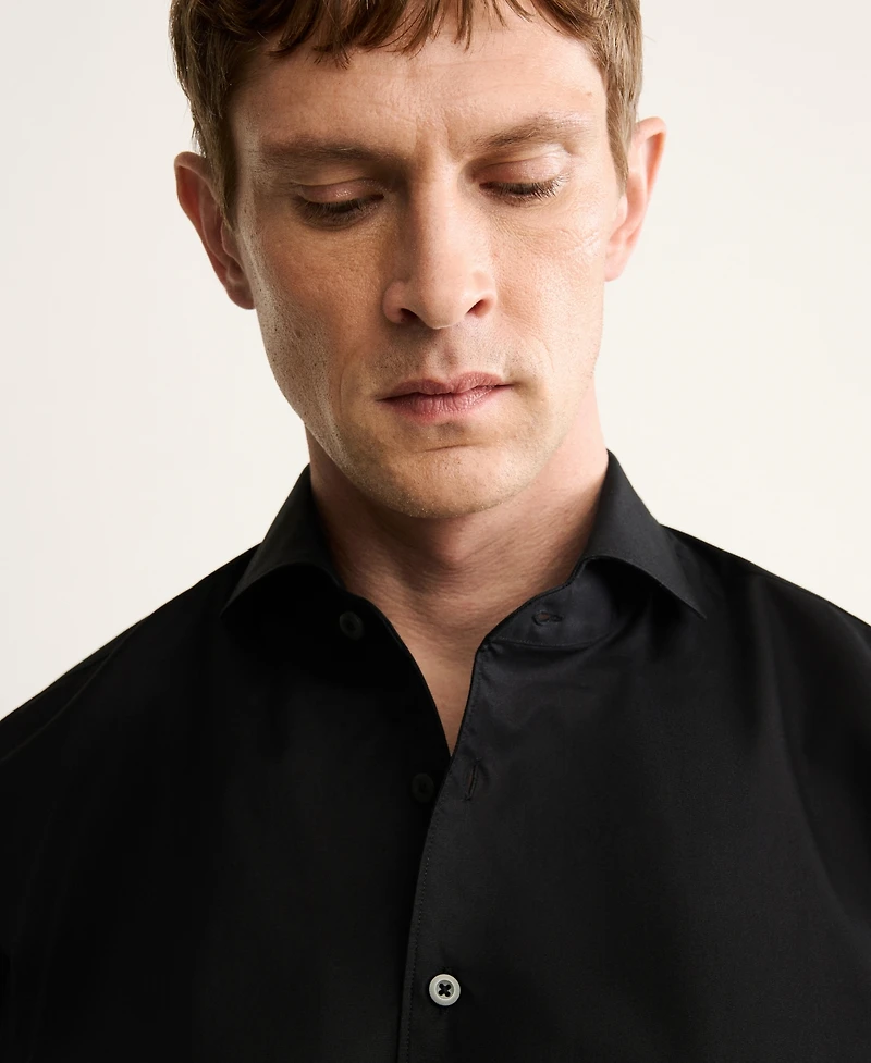 Mango Men's Regular-Fit Cotton Shirt