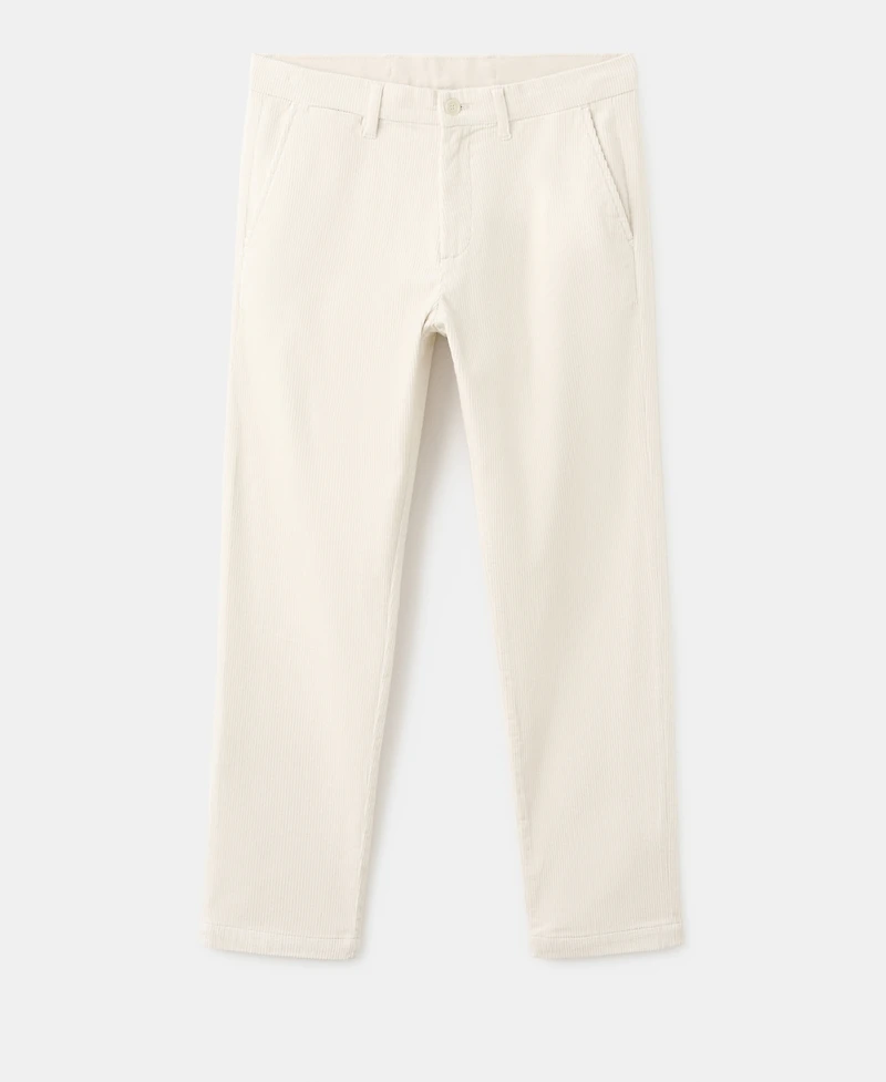 Mango Men's Corduroy Slim-Fit Pants