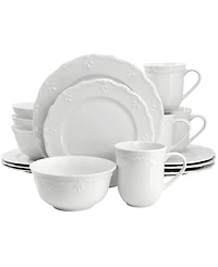Elama Henryi 16-Pc. Dinnerware Set, Service For 4