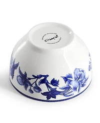 Elama Blue Orchid 16-Pc. Dinnerware Set, Service For 4