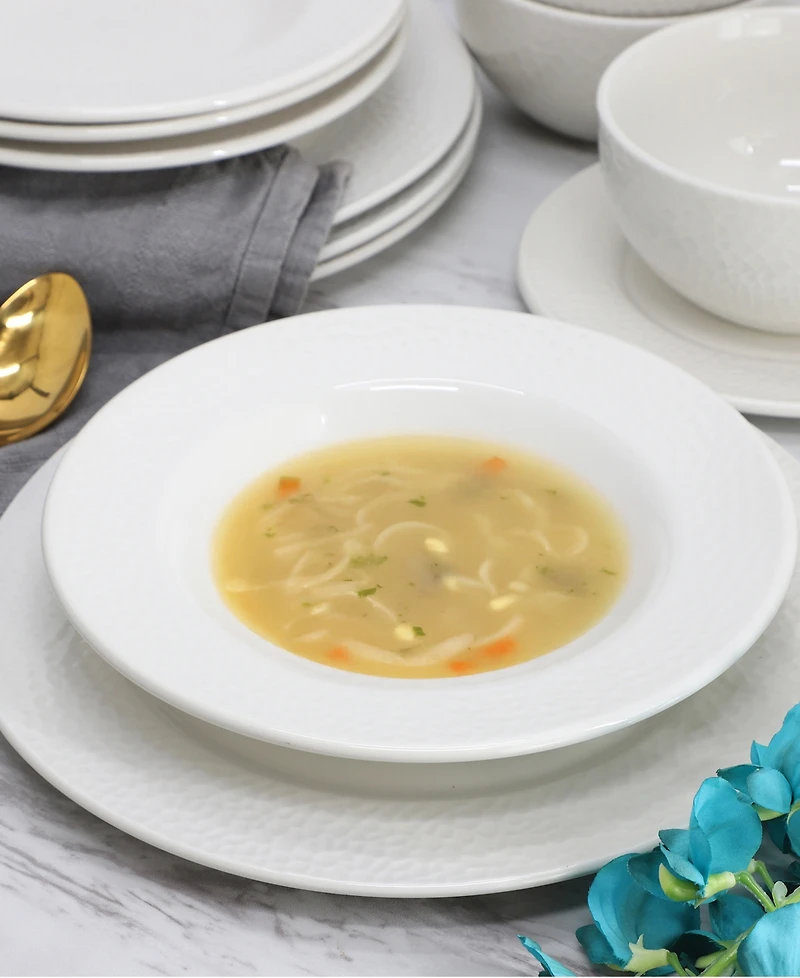 Elama Soyer 16-Pc. Dinnerware Set, Service For 4