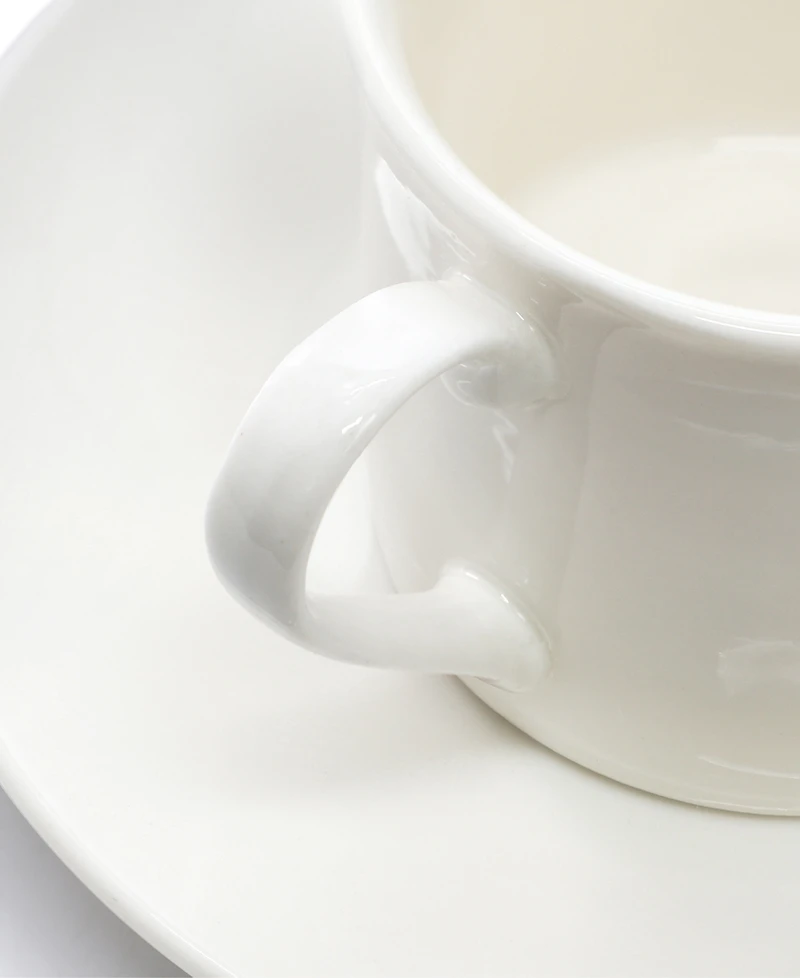 Elama Aspin 12-Pc. Espresso Cup & Saucers, Service For 6