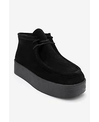 Forever & Always Shoes Melia Leather Platform Boot (Women)