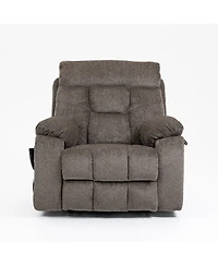 Boyel Living Electric Lift Recliner Chair with Heating and Massage, Power Sofa 2 Cup Holders, Storage Pocket, remote controls