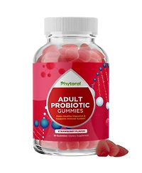 Phytoral Probiotic Adult Gummy, Strawberry, 30ct