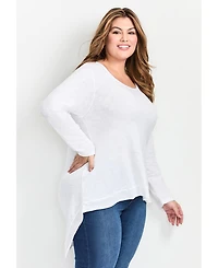 Avenue Women's Urban Slub Jersey Tee