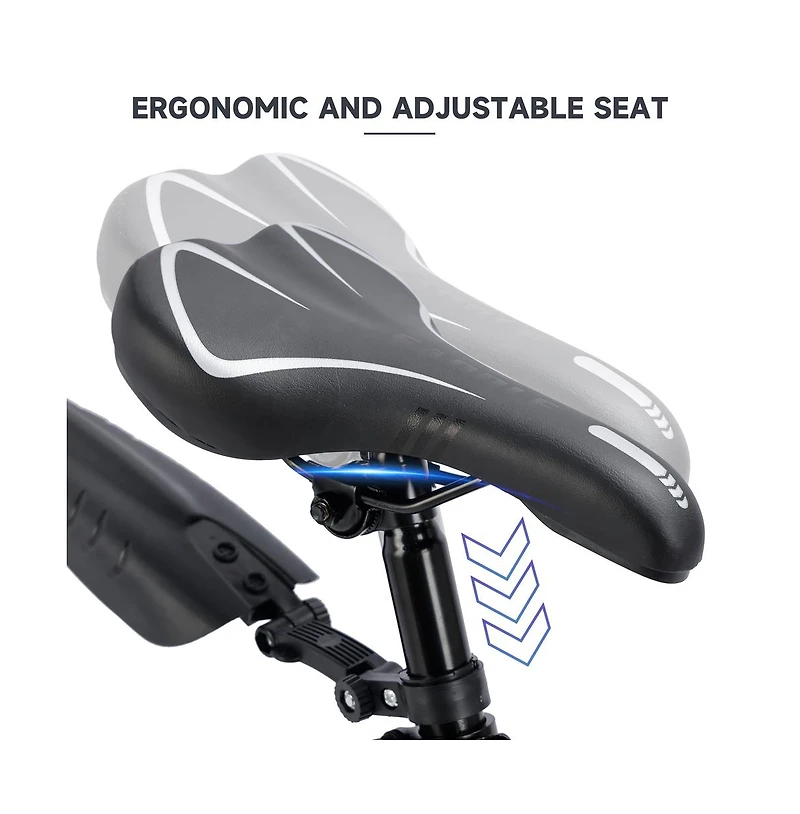 Artudatech 27.5-Inch 27-Speed Mountain Bike with Lock-Out Fork & Dual Disc Brakes for Versatile Riding