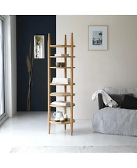 tikamoon Poline shelving unit in teak 170
