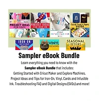 Cricut Deluxe All-in-One Materials & Accessories Bundle for Cricut Explore Air & Maker