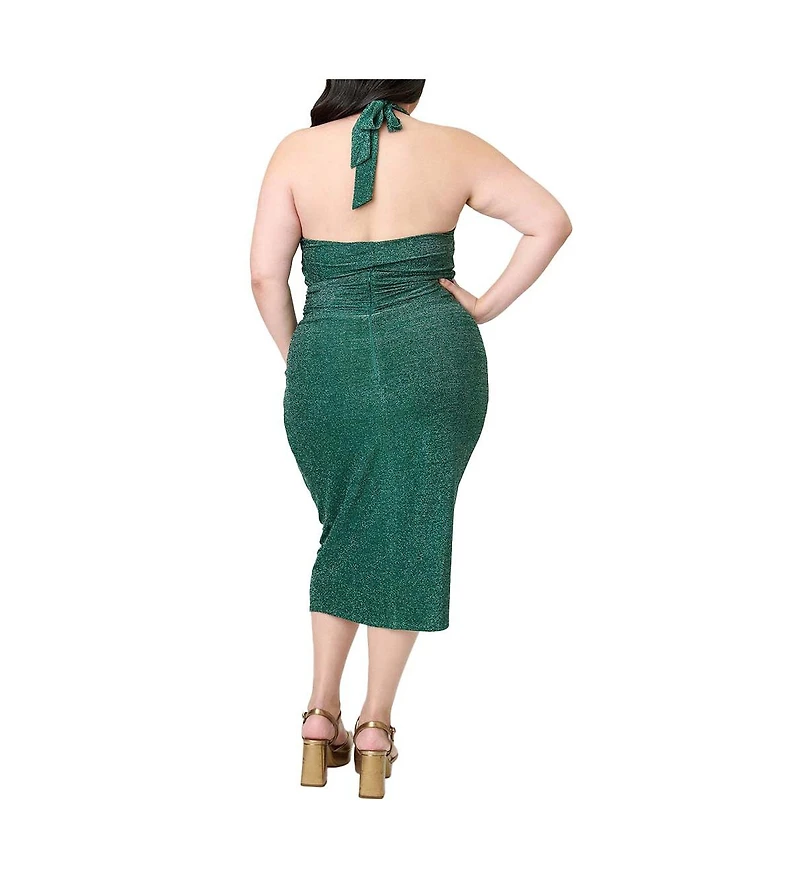 Unique Vintage Plus Romper & Sarong Set