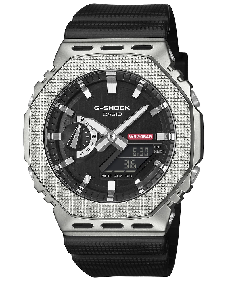 G-Shock Men's Japanese Quartz Black Resin Watch 44.4mm