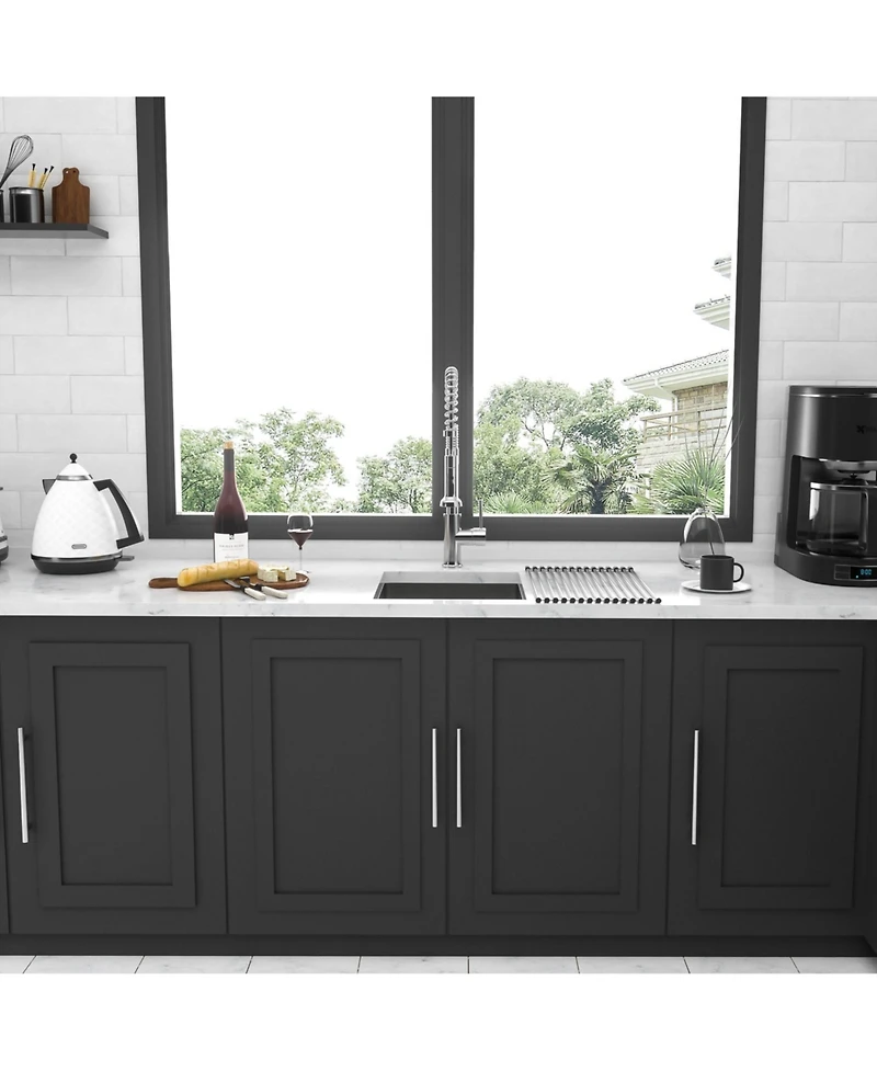 huluwat 13x15x9inch Undermount Kitchen Sink Stainless Steel Single Bowl 16 Gauge Deep Basin