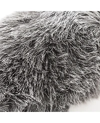 Movo Ws-G140 Furry Rigid Windscreen for Microphones 18-23mm in Diameter and up to 6.3" (16cm) Long