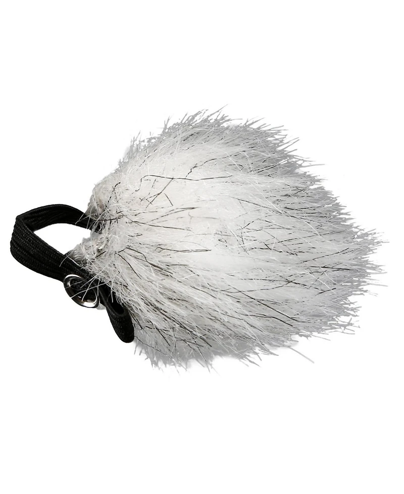 Movo WS10n Universal Furry Outdoor Microphone Windscreen Muff for All Lavalier Microphones (5 Pack)