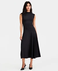 Bar Iii Women's High-Neck Sleeveless Dress, Macy's Exclusive