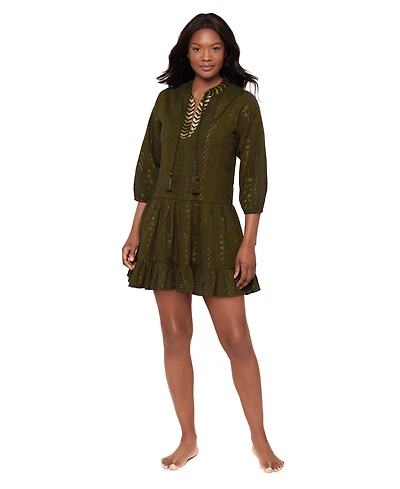 Miraclesuit Women's Cover-Up V-Neck Beach Dress