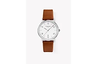 Victoria Hyde Men's Watch Apple Leather Strap Orton in Brown