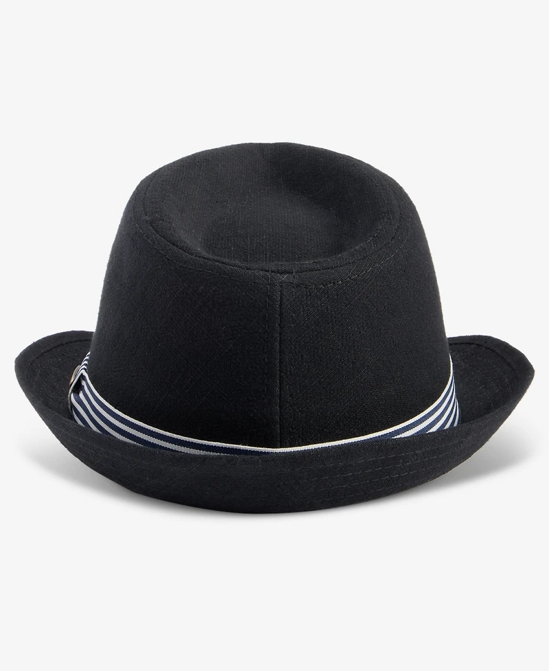 Scala Men's Striped Band Fedora