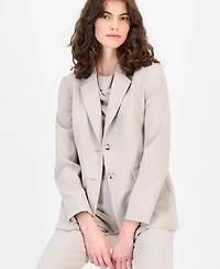 Anne Klein Women's Two-Button Peak-Lapel Blazer