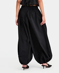 Bar Iii Women's Nylon Balloon Pants, Macy's Exclusive