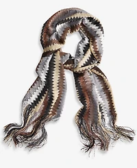 I.n.c. International Concepts Colorful Chevron Stripe Oblong Scarf, Macy's Exclusive