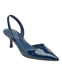 Marc Fisher Women's Iced Slingback Kitten Heel Pumps