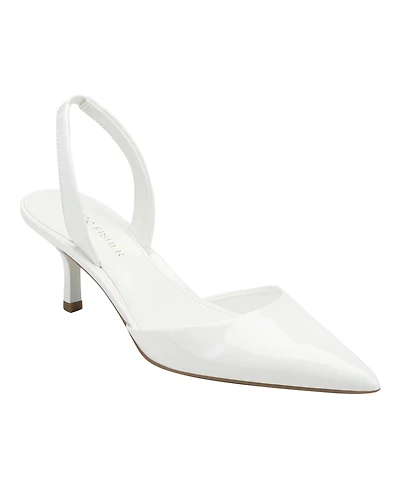 Marc Fisher Women's Iced Slingback Kitten Heel Pumps