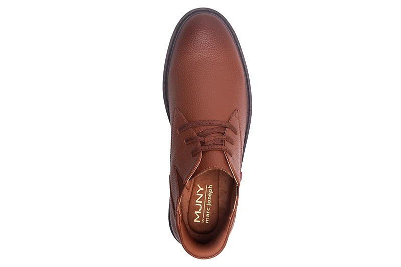 Marc Joseph New York Clark Road Hands-Free Slip On Technology Leather Laceup Chukka Boots