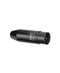 Movo Fxlr-pro 3.5mm (Trs) Mini-Jack Female Microphone Adapter to 3-pin Xlr Male Connector