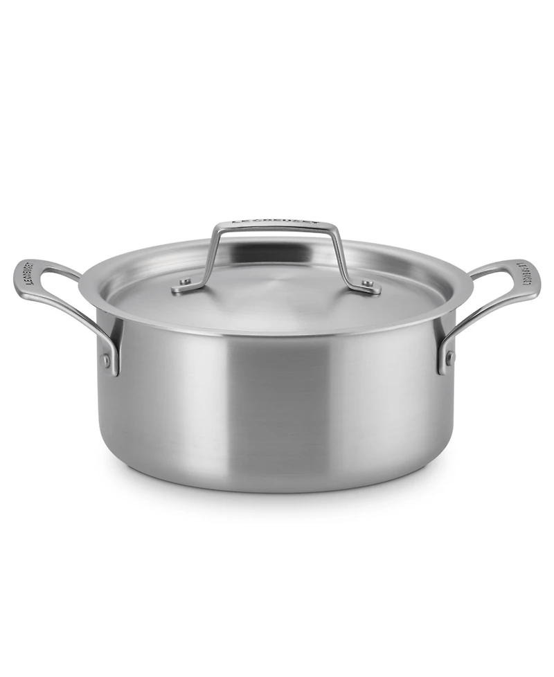 Le Creuset Essential Stainless Steel 10-Pc. Cookware Set