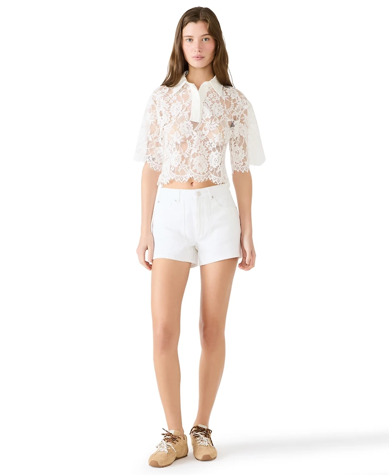 Steve Madden Women's Sienne High Waist Shorts