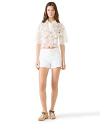 Steve Madden Women's Sienne High Waist Shorts