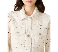 Steve Madden Women's Henrietta Button-Front Jacket