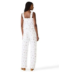 Steve Madden Womens Fiorella Square Neck Top Sydnee Barrel Jeans