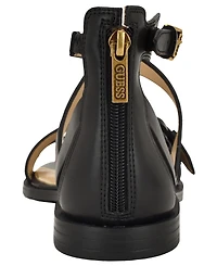 Guess Women's Yaris Strappy Buckled Gladiator Sandals