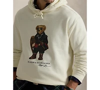 Polo Ralph Lauren Men's Big & Tall Bear Printed Fleece Hoodie