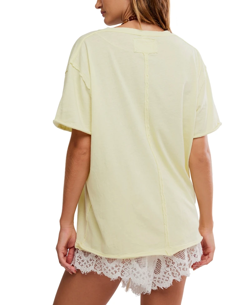 Free People Women's Nina V-Neck T-Shirt