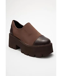 Prologue Shoes Women's Grena Platform Slip-On