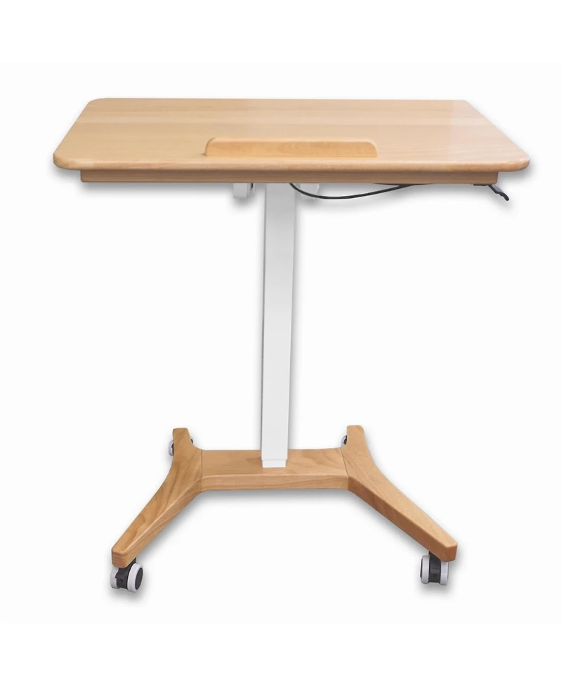 Victor High Rise Solid Wood Mobile Standing Desk