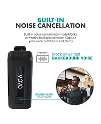 Movo Wireless Mini Usb-c Duo Wireless Microphone for iPhone 15 and up