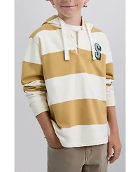 Scalpers Big Boys Stripesskullhoodie