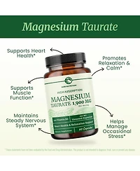 Nobi Nutrition Magnesium Taurate Capsules