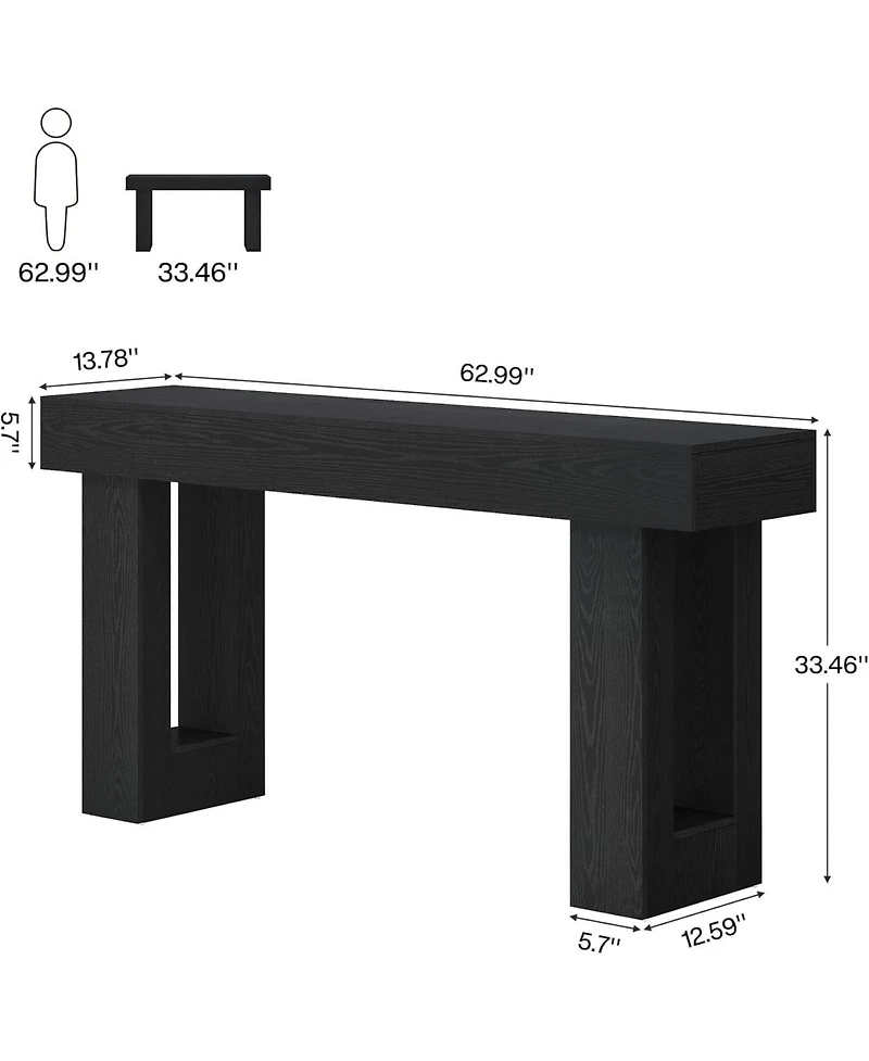 Tribesigns Wooden Console Table