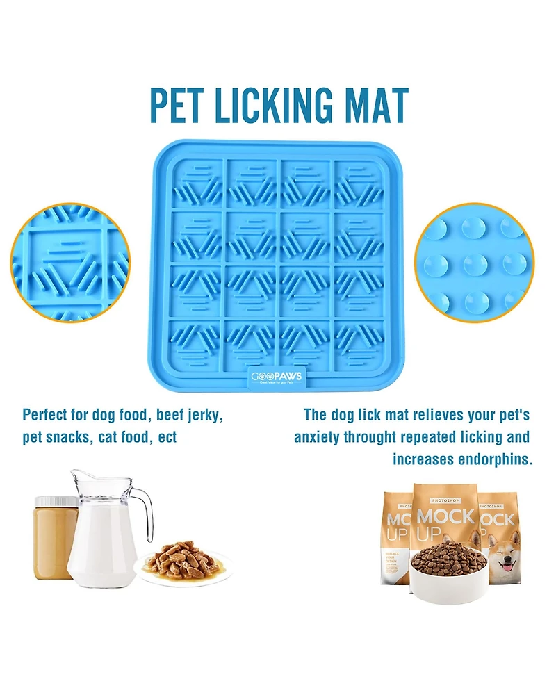 Goopaws Licking Mat: 2pk