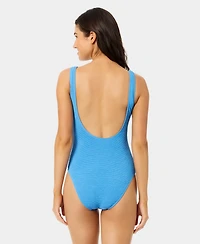 California Waves Women's Wild Cat Print One-Piece Swimsuit