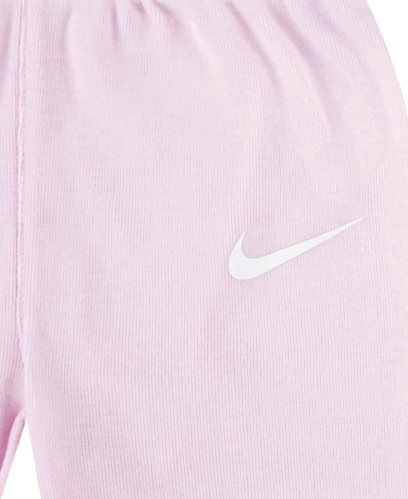 Nike Baby Boys' and Girls' Crewneck Bodysuits Pants, 3-Piece Set